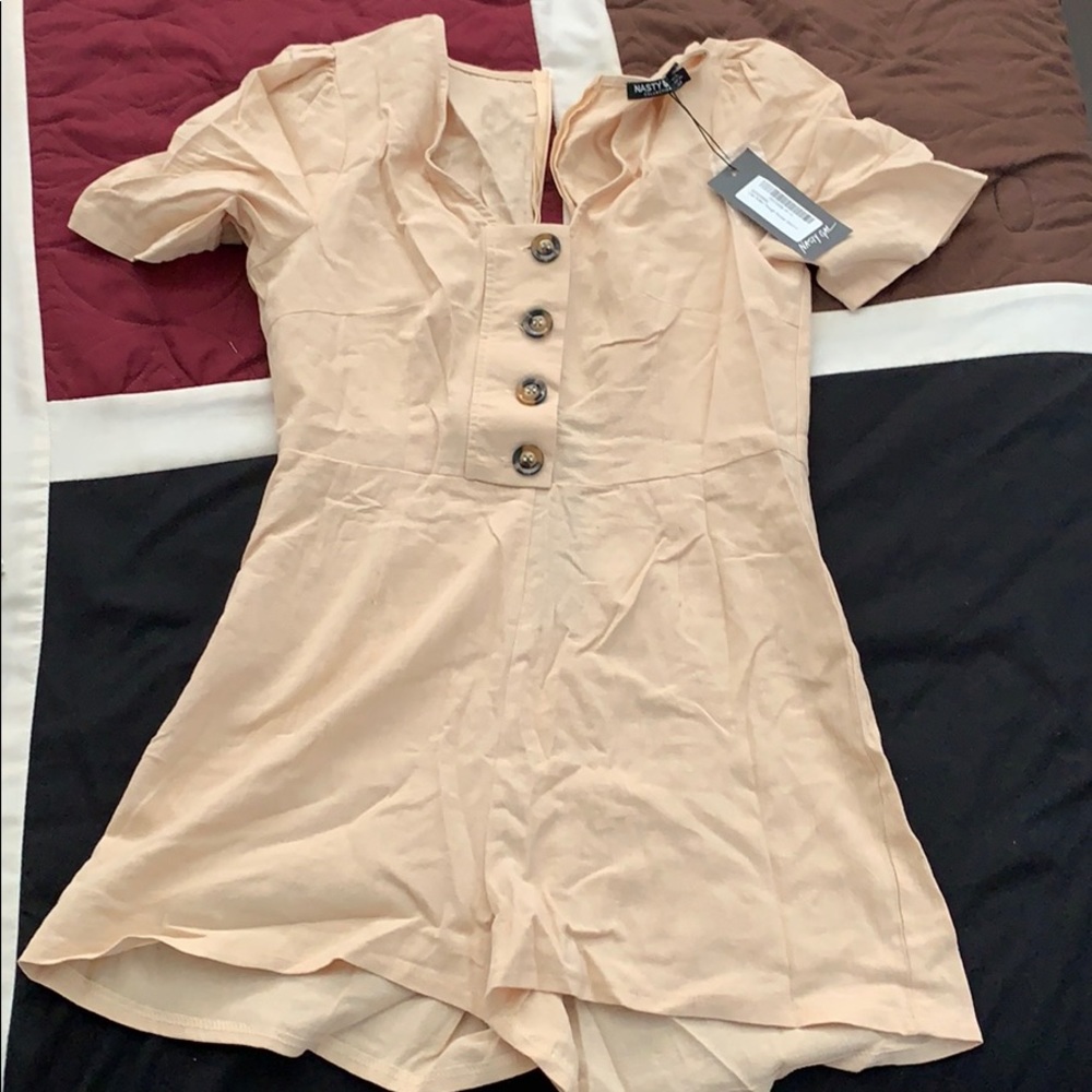 Nasty gal sand romper